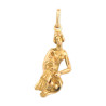 Pendentif verseau – Or 9 carats jaune ou gris- Bijouterie La Petite Française