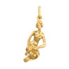 Pendentif vierge – Or 9 carats jaune ou gris- Bijouterie La Petite Française