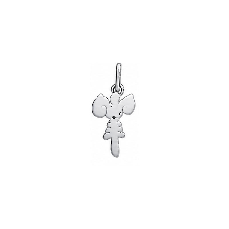 Pendentif idéogramme chinois Capricorne - Argent - Bijouterie La Petite Française 