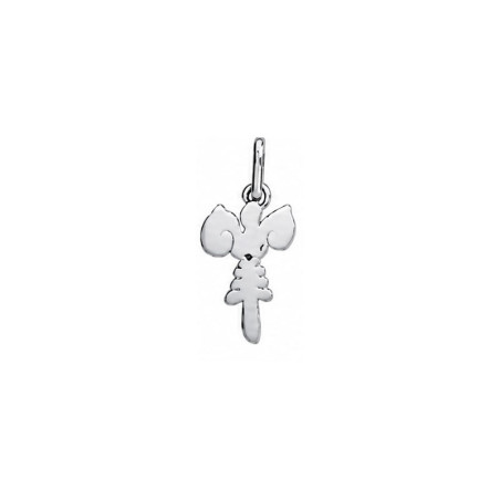 Pendentif idéogramme chinois Capricorne - Argent - Bijouterie La Petite Française 