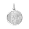 Médaille ange rêveur - 16 mm - - Argent – Artisanat Français depuis 1954 