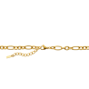 Collier charm's Céleste acier doré  - Bijouterie La Petite Française