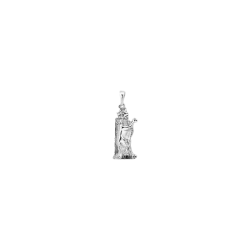 Pendentif Noble le Lion argent - Atelier 1924 - Patrimoine Vivant Français  - Bijouterie La Petite Française