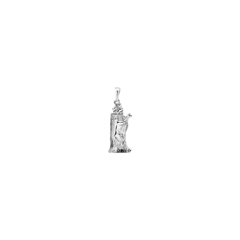Pendentif Noble le Lion argent - Atelier 1924 - Patrimoine Vivant Français  - Bijouterie La Petite Française