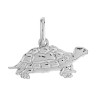 Pendentif tortue terreste  – Or 18 carats jaune ou gris – Artisanat français depuis 1954 