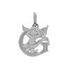 Pendentif ange lettre G  – Or 9 carats jaune ou gris – Artisanat français depuis 1954 