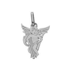 Pendentif ange lettre V Or  9 carats  