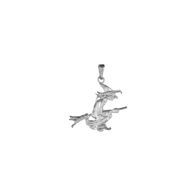 Pendentif sorcière – Argent – Atelier 1924 – Patrimoine Vivant Français 