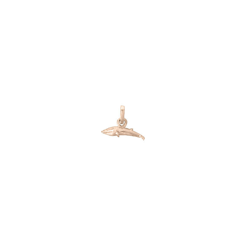 Pendentif baleine bleue – Or 18 carats jaune, gris ou rose – Atelier 1924 - Patrimoine Vivant Français Couleur Or:Rose