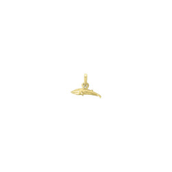  Pendentif baleine bleue – Or 14 carats jaune ou gris – Atelier 1924 - Patrimoine Vivant Français 