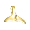 Pendentif queue de baleine– Or 9 carats jaune ou gris – Atelier 1924 - Patrimoine Vivant Français Couleur Or:Jaune