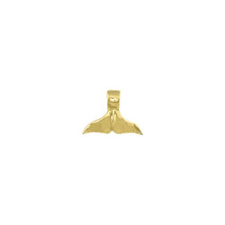  Pendentif queue de baleine – Or 18 carats jaune, gris ou rose – Atelier 1924 - Patrimoine Vivant Français 