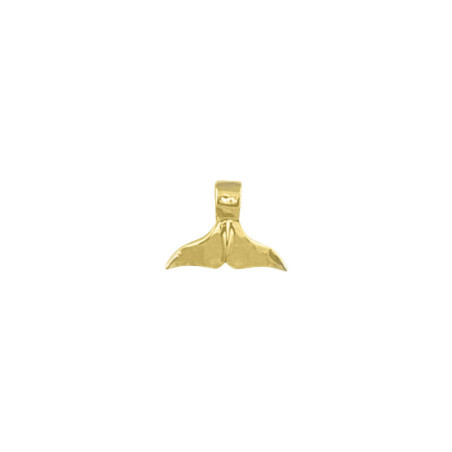  Pendentif queue de baleine – Or 18 carats jaune, gris ou rose – Atelier 1924 - Patrimoine Vivant Français 