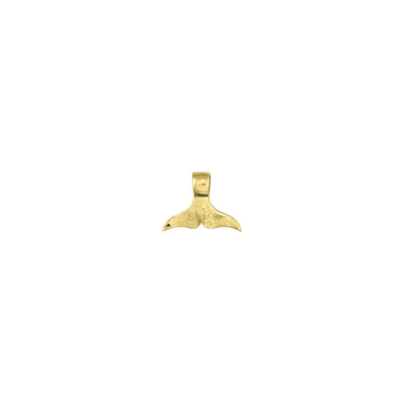   Pendentif queue de baleine – Or 14 carats jaune ou gris – Atelier 1924 - Patrimoine Vivant Français 