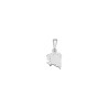 Pendentif carte Bretagne historique argent - Atelier 1924 - Patrimoine Vivant Français 