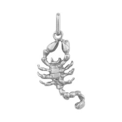 Pendentif scorpion – Or 9 carats jaune ou gris – Artisanat français depuis 1954 