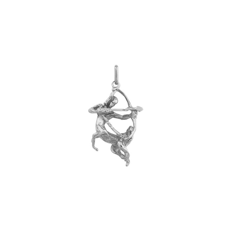 Pendentif sagittaire – Or 9 carats jaune ou gris – Artisanat français depuis 1954 