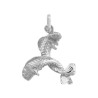 Pendentif poissons – Or 9 carats jaune ou gris – Artisanat français depuis 1954 