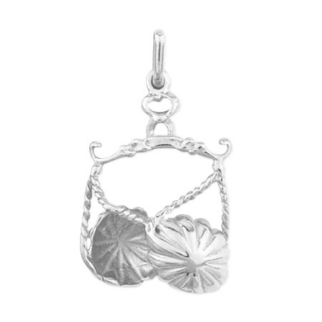 Pendentif balance – Or 9 carats jaune ou gris – Artisanat français depuis 1954 