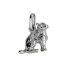 Pendentif chat massif  - Or 18 carats jaune ou gris - Artisanat français depuis 1954  Couleur Or:Gris