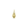 Pendentif chouette  - Or 18 carats jaune, gris ou rose – Atelier 1924 - Patrimoine Vivant Français 
