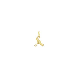 Pendentif tire-bouchon cep de vigne  - Or 18 carats jaune, gris ou rose – Atelier 1924 - Patrimoine Vivant Français  