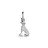 Pendentif chien assis - Or 9 carats jaune ou gris – Artisanat Français depuis 1954  - Bijouterie La Petite Française