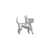 Pendentif chien Labrador argent  - Atelier 1924 - Patrimoine Vivant Français  - Bijouterie La Petite Française