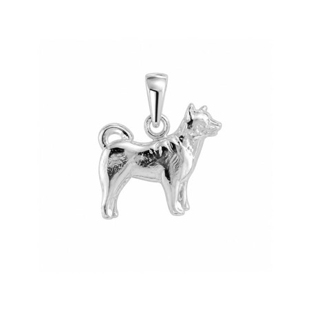 Pendentif chien Husky Argent -  Atelier 1924 - Patrimoine Vivant Français  - Bijouterie La Petite Française