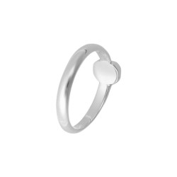 Bague Sainte-Vierge rectangulaire Argent - Atelier 1924 - Patrimoine Vivant Français 