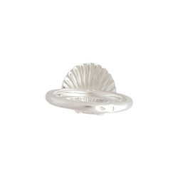 Bague Coquille Saint-Jacques Argent -  Atelier 1924 - Patrimoine Vivant Français 