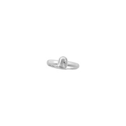 Bague Sainte-Vierge rectangulaire Argent - Atelier 1924 - Patrimoine Vivant Français 