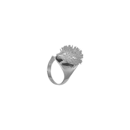 Bague hérisson Argent - Atelier 1924 - Patrimoine Vivant Français 