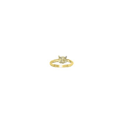 Bague chouette - Plaqué Or - jaune ou rose - Atelier 1924 - Patrimoine Vivant Français  