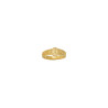 Bague hermine - Plaqué Or - jaune ou rose -  Atelier 1924 Patrimoine Vivant Français  