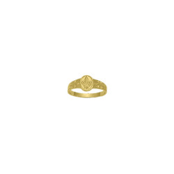 Bague fleurs de Lys  - Plaqué Or - jaune ou rose - Atelier 1924 - Patrimoine Vivant Français  
