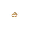Bague de Claddagh - Plaqué Or - jaune ou rose - Atelier 1924 - Patrimoine Vivant Français  