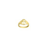 Bague hermine - Plaqué Or - jaune ou rose -  Atelier 1924 Patrimoine Vivant Français  