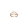 Bague fleur de Lys - Plaqué Or - jaune ou rose - Atelier 1924 - Patrimoine Vivant Français  