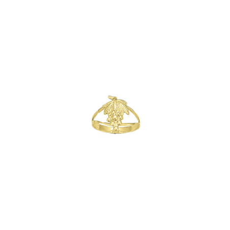 Bague grappe de raisin  - Plaqué Or - jaune ou rose - Atelier 1924 - Patrimoine Vivant Français Couleur Or:Jaune TAILLE BAGUE:48