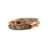 Anneau dizainier - Plaqué Or - jaune ou rose - Atelier 1924 - Patrimoine Vivant Français  