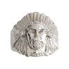 Chevalière chef Amérindien zirconium - Argent – Artisanat Français depuis 1954 