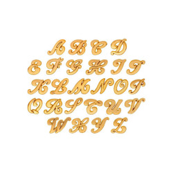 Chevalière argent, initiales Or 18 carats  – Artisanat Français depuis 1954  