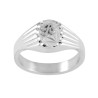 Chevalière Syldas argent, initiale Or 18 carats jaune ou gris  – Artisanat Français depuis 1954  
