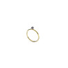 Bague Romy perle noire - Or 18 carats -Thomas Escudier, créateur français  