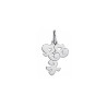 Pendentif idéogramme chinois gémeaux – Or 9 carats jaune ou gris – Artisanat français depuis 1954 