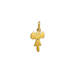 Pendentif idéogramme chinois Capricorne – Or 9 carats jaune ou gris – Artisanat français depuis 1954 