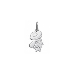 Pendentif idéogramme chinois cancer Or 9 carats jaune - Bijouterie ...