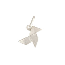 Pendentif cocotte en papier  - Or 18 carats jaune ou gris - Artisanat français depuis 1954  