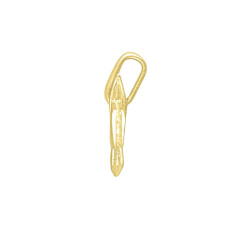 Pendentif cocotte en papier  – Or 9 carats jaune ou gris – Artisanat français depuis 1954 